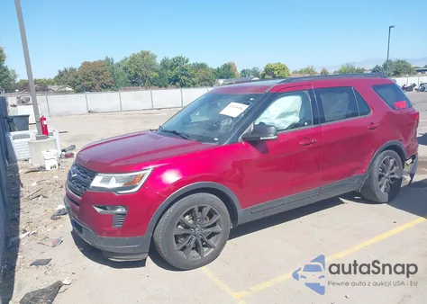 2018 Ford Explorer Xlt из США, поврежденный, VIN 1FM5K7D85JGA25926